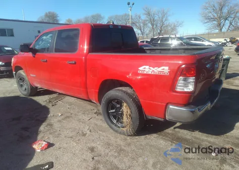 2021 Ram 1500 Tradesman 4X4 5'7 Box from USA, damaged, VIN 1C6SRFGT2MN644293